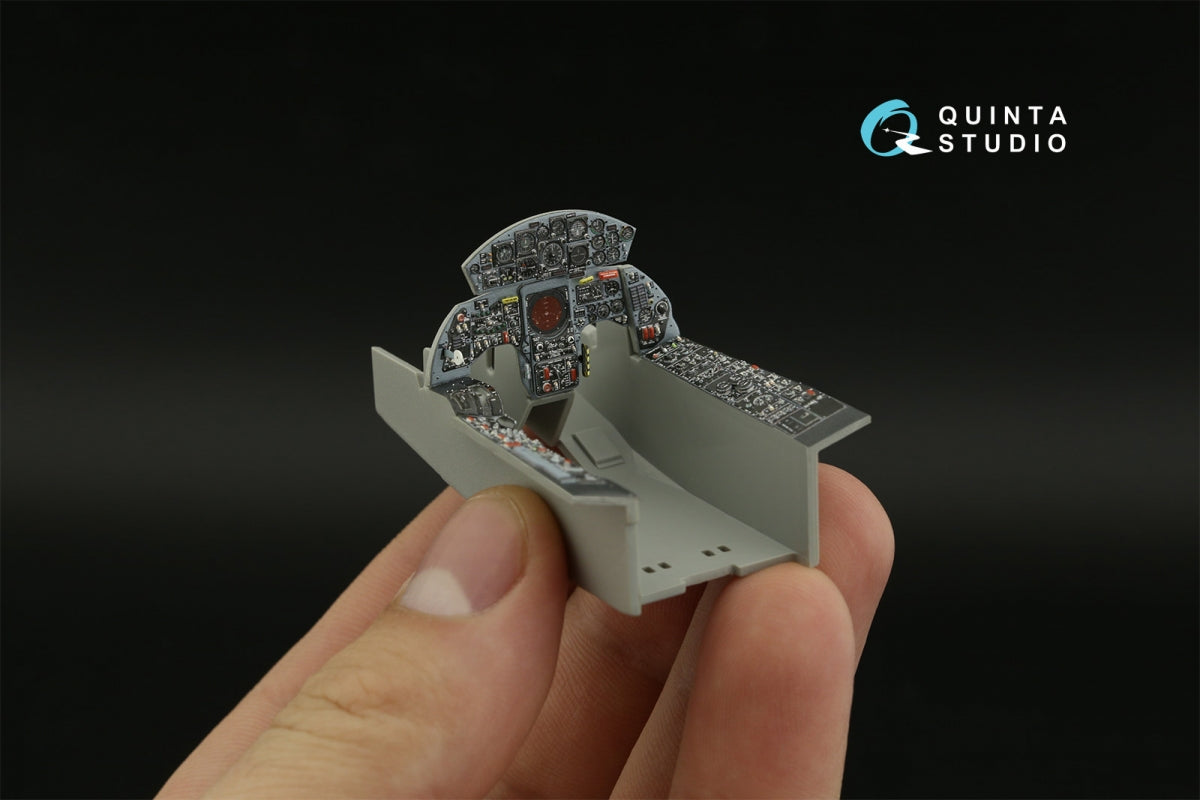 Quinta Studio QDS-32180 F-104S 3D-Printed coloured Interior on decal paper (Italeri) (small version) 1/32 – imagen 9