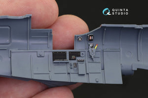 Quinta Studio QD48189 Spitfire Mk.V 3D-Printed &amp;amp; coloured Interior on decal paper (for Eduard kit) 1/48 – immagine 4