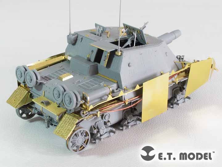 E.T. Model E35-233 WWII German Stu.Pz.IV&amp;quot;Brummbar&amp;quot; Schurzen（Mid Production) (For DRAGON Smart Kit) 1/35 – imagen 5