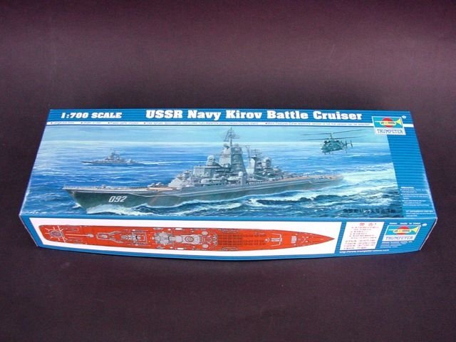 Trumpeter 05707 USSR Kirov Battle Cruiser 1/700 – imagen 2