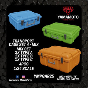 Yamamoto YMPGAR25 Transport Case Set 4 - Mix Set 1/24 – immagine 2