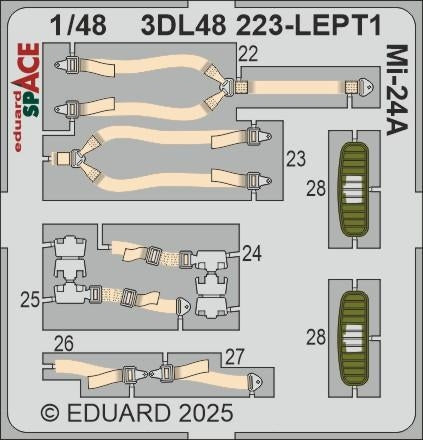 Eduard 3DL48223 Mi-24A SPACE TRUMPETER 1/48 – imagen 4
