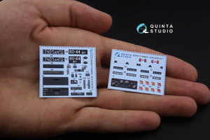 Quinta Studio QD35017 KAMAZ 4310 3D-Printed &amp;amp; coloured Interior on decal paper (for ICM kit) 1/35 – imagen 2