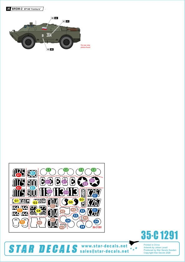 Star Decals 35-C1291 War in Caucasus 5 1/35 – image 3
