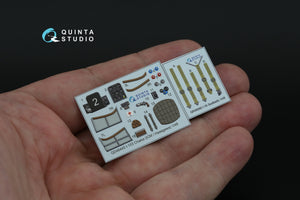 Intérieur coloré imprimé en 3D sur papier décalcomanie Quinta Studio QD48445 I-153 (ICM/Hasegawa) 1/48 – image 3
