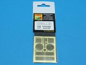 Aber 35G02 Grilles for german tank PzKpfw V Ausf.G/F Panther (Sd.Kfz.181) 1/35 – imagen 4