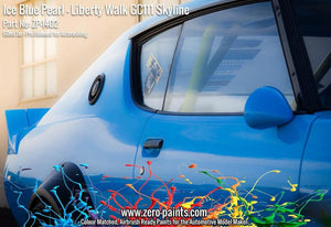 Peinture Zero Paints ZP-1402 - Bleu Glacé nacré pour Liberty Walk GC111 Skyline (Ken Mary) 60 ml – image 7