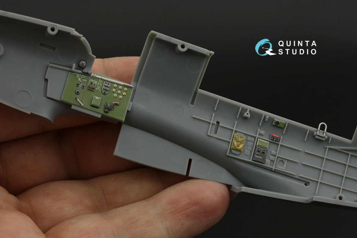 Quinta Studio QD48534 Fairey Fulmar Mk.II 3D-Printed &amp;amp; coloured Interior on decal paper (Trumpeter) 1/48 – immagine 9