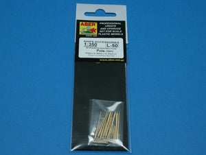 Aber 350L-50 Set of barrels 203mm x 8; 100mm x 16, 37mm x 8 for Italian Navy Pola class heavy crusies 1/350 – image 4