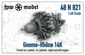 FPW Model 48N821 Gnome-Rhone 14K 1/48