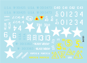 Star Decals 35-C1221 M3 and M3A1 Stuart. US Army 1/35 – Bild 2