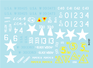 Star Decals 35-C1221 M3 and M3A1 Stuart. US Army 1/35 – Bild 2