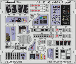 Eduard 33196 MiG-29UB TRUMPETER 1/32 – imagen 2