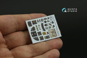 Quinta Studio QD48423 Fairey Fulmar Mk.I 3D-Printed &amp;amp; coloured Interior on decal paper (Trumpeter) 1/48 – immagine 5