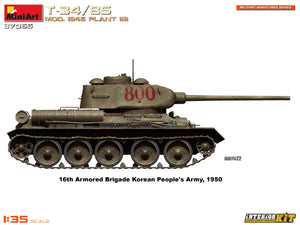 MiniArt 37065 T-34/85 MOD. 1945. PLANT 112. INTERIOR KIT 1/35 – imagen 12