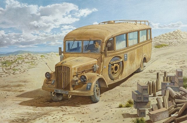 Roden 808 Opel Blitz 3.6 47 Omnibus modèle W39 construit par Ludewig