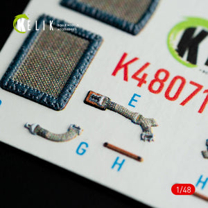 KELIK K48071 AH-1G INTERIOR 3D DECALS FOR ICM/SPECIALHOBBY KIT 1/48 – imagen 7