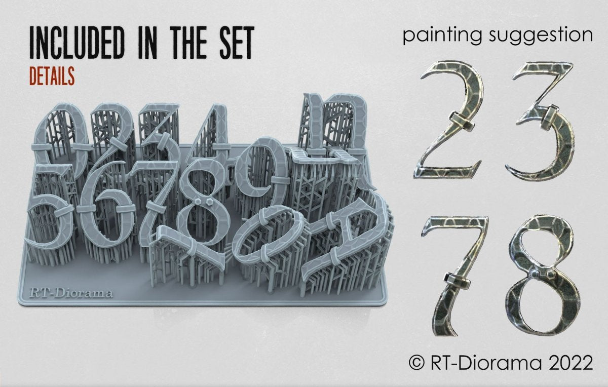 RT-Diorama 35673 Wall Anchor Set [Type 2] 1/35 – imagen 2