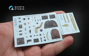 Quinta Studio QD32030 Spitfire Mk.V 3D-Printed &amp;amp; coloured Interior on decal paper (for Hobbyboss kit) 1/32 – Bild 2