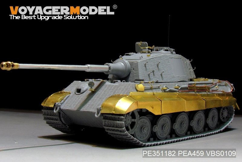 Voyager Model PE351182 WWII German King Tiger (Hensehel Turret)（For DRAGON/ZVEZDA kit） 1/35 – imagen 5