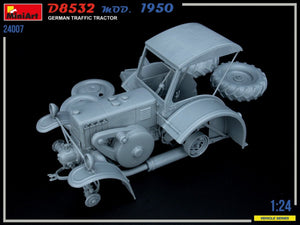MiniArt 24007 TRACTEUR DE CIRCULATION ALLEMAND D8532 MOD.1950 1/24 – image 6