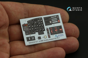 Quinta Studio QD32127 A-26B 3D-Printed &amp;amp; coloured Interior on decal paper (Hobby Boss) 1/32 – immagine 4