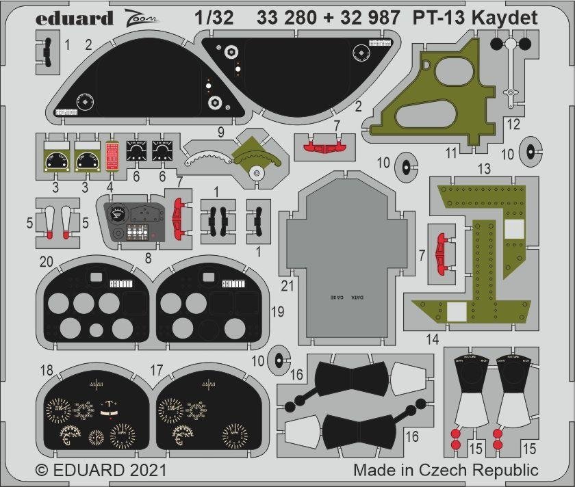 Eduard BIG33135 PT-13 Kaydet RODEN 1/32 – imagen 4