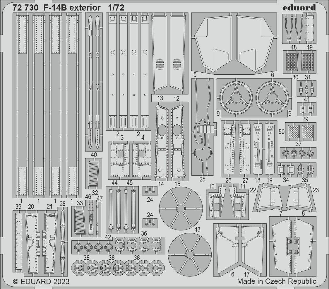 Eduard BIG72175 F-14B ACADEMY 1/72 – Bild 4