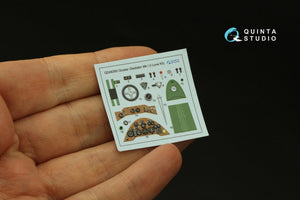 Quinta Studio QD48393 Gloster Gladiator MKI 3D-Printed &amp;amp; coloured Interior on decal paper (I Love Kit) 1/48 – zdjęcie 4