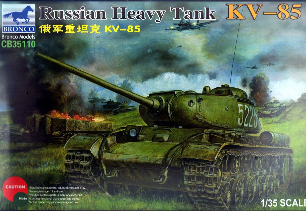 Bronco CB35110 Char lourd russe KV-85 (1/35)