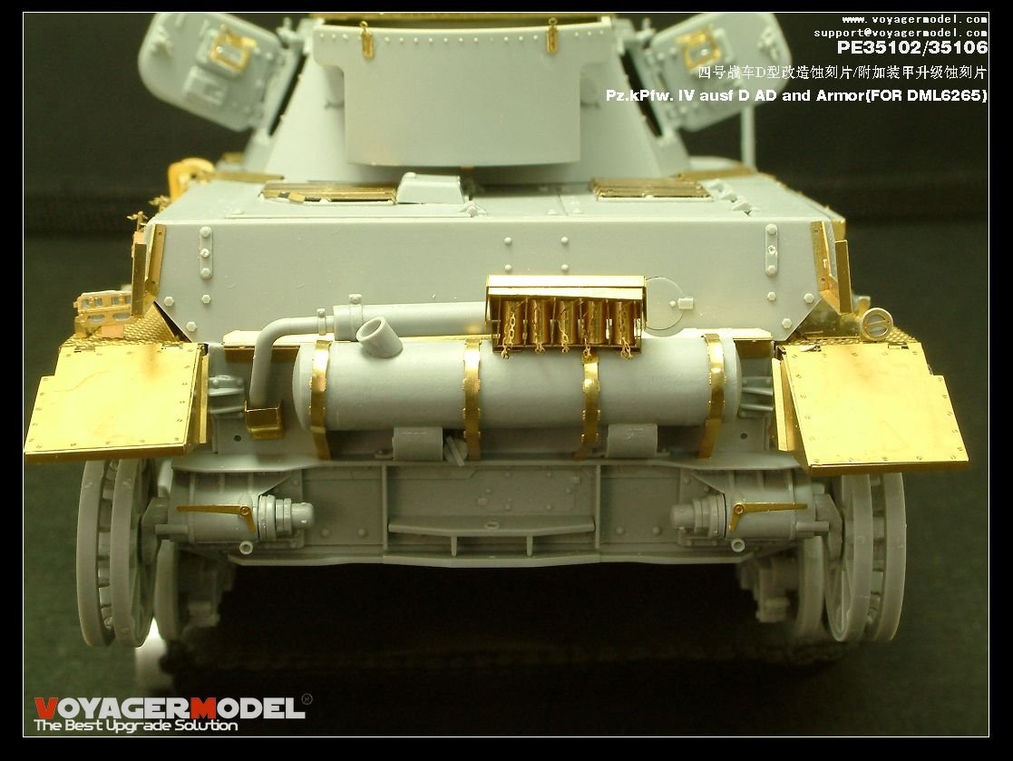 Voyager Model PE35106 Pz.kPfw. IV ausf D AD Armor 1/35 – imagen 7