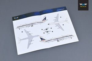 X-Scale 144001 Airliner DC-8-33 - Long-Range Narrow-Body Passenger Airliner 1/144 – immagine 2