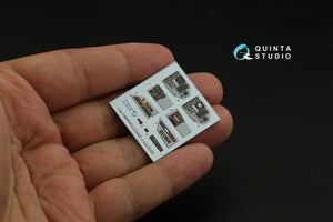 Quinta Studio QD32174 F-35A/C 3D-Printed &amp;amp; coloured Interior on decal paper (Trumpeter) 1/32 – Bild 6