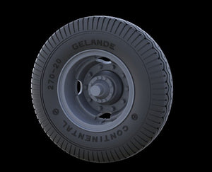 Panzer Art RE35-247 Road wheels for Bussing-Nag 4500 (late pattern) 1/35 – imagen 3