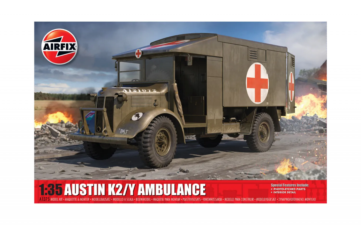 Airfix 1375 Ambulance Austin K2/Y 1/35