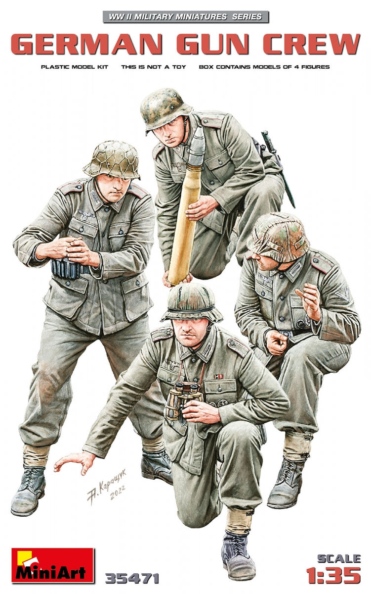 MiniArt 35471 ÉQUIPAGE D'ARTICLES ALLEMAND 1/35
