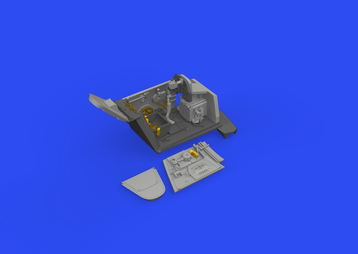 Eduard 672288 S-199 cockpit verrière Erla IMPRESSION EDUARD 1/72