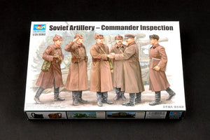 Trumpeter 00428 Soviet Artillery - Commander Inspection 1/35 – imagen 3