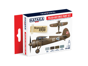 Hataka HTK-AS01 Polish Air Force paint set 4x17ml – immagine 3