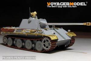 Voyager Model PE35870 WWII German Panther II Prototype Design Plan basic for AMUSING HOBBY 1/35 – zdjęcie 5