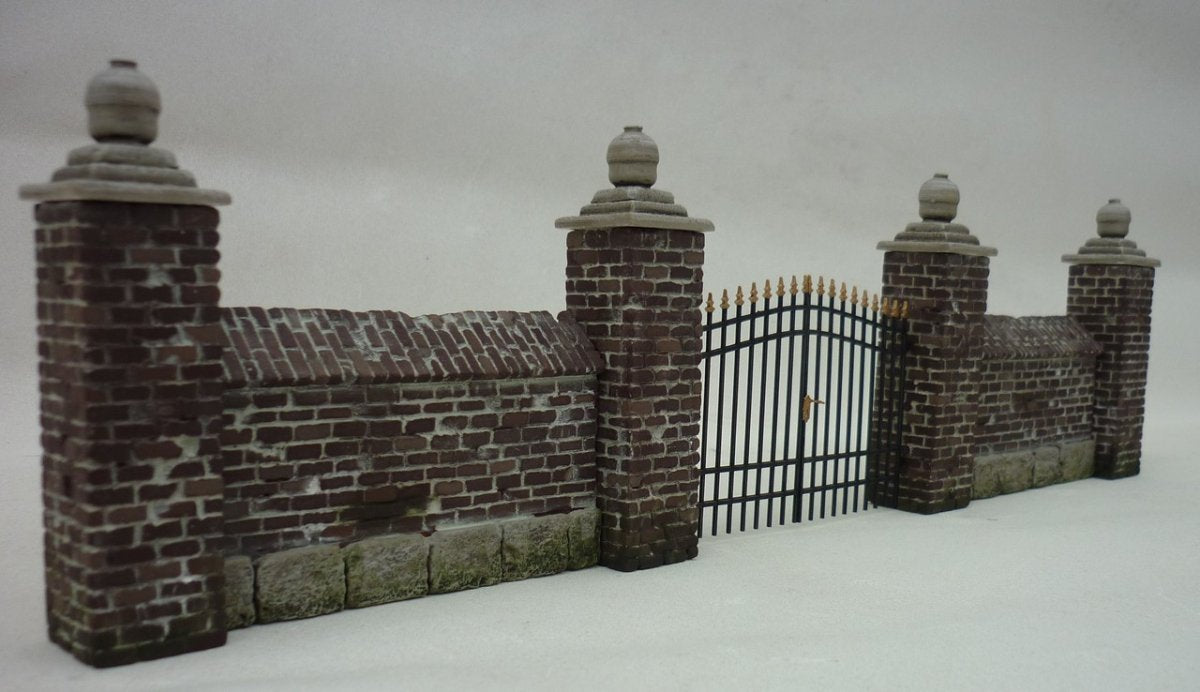 RT-Diorama 35243 Park wall with Fence 1/35 – zdjęcie 3