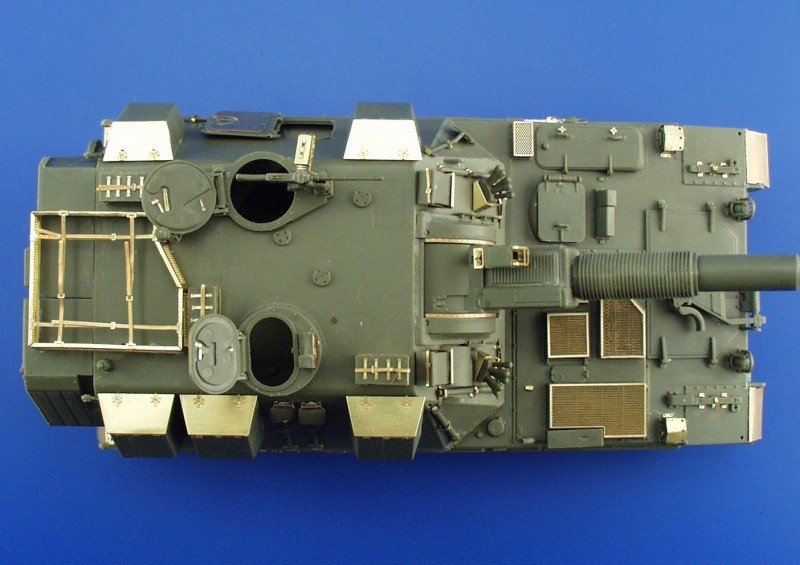 Eduard 35566 British 155mm AS-90 SPH 1/35 Trumpeter – immagine 9