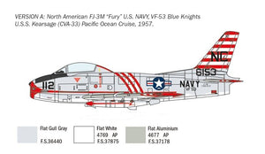 Italeri 2811 North American FJ-2/3 Fury 1/48 – imagen 3