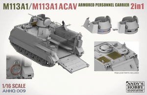 Andy&amp;#39;s Hobby Headquarters AHHQ-009 Kit M113A1 / M113A1 ACAV 2 en 1 1/16 – image 6