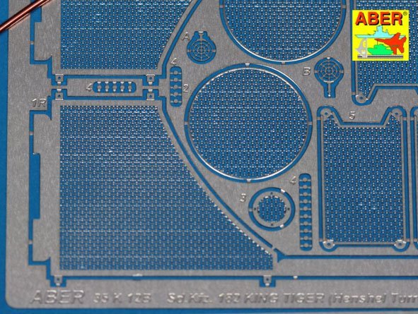 Aber 35K12 Pz.Kpfw. VI, Ausf.B (Sd.Kfz. 182) King Tiger (Henschel Turret) 1/35 – imagen 8