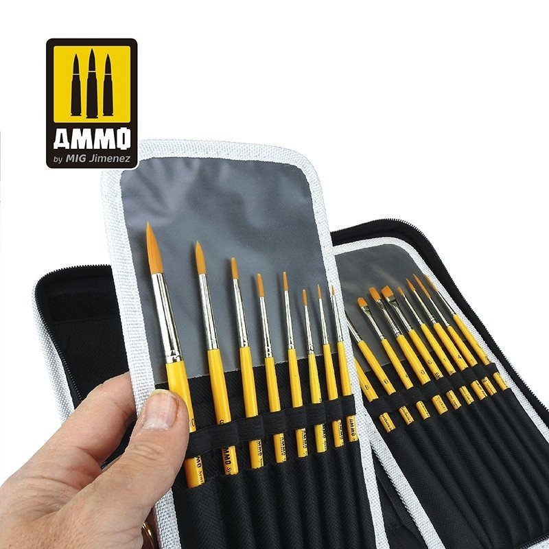 AMMO of Mig Jimenez 8580 Brush Arsenal - Brush Organization &amp;amp; Protective Storage – Bild 2