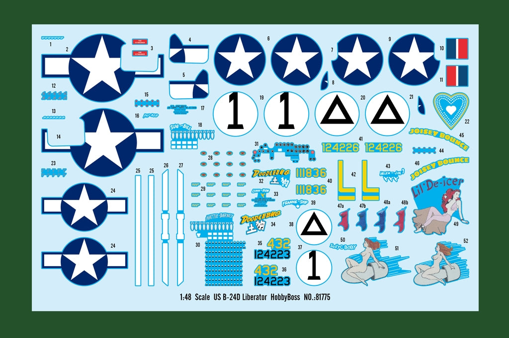 Hobby Boss 81775 US B-24D Liberator 1/48 – imagen 5