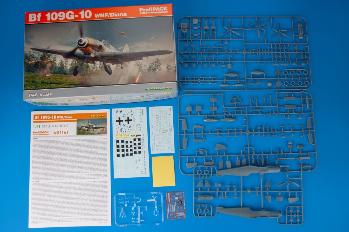 Eduard 82161 Messerschmitt Bf 109G-10 WNF / Diana 1/48 – immagine 2