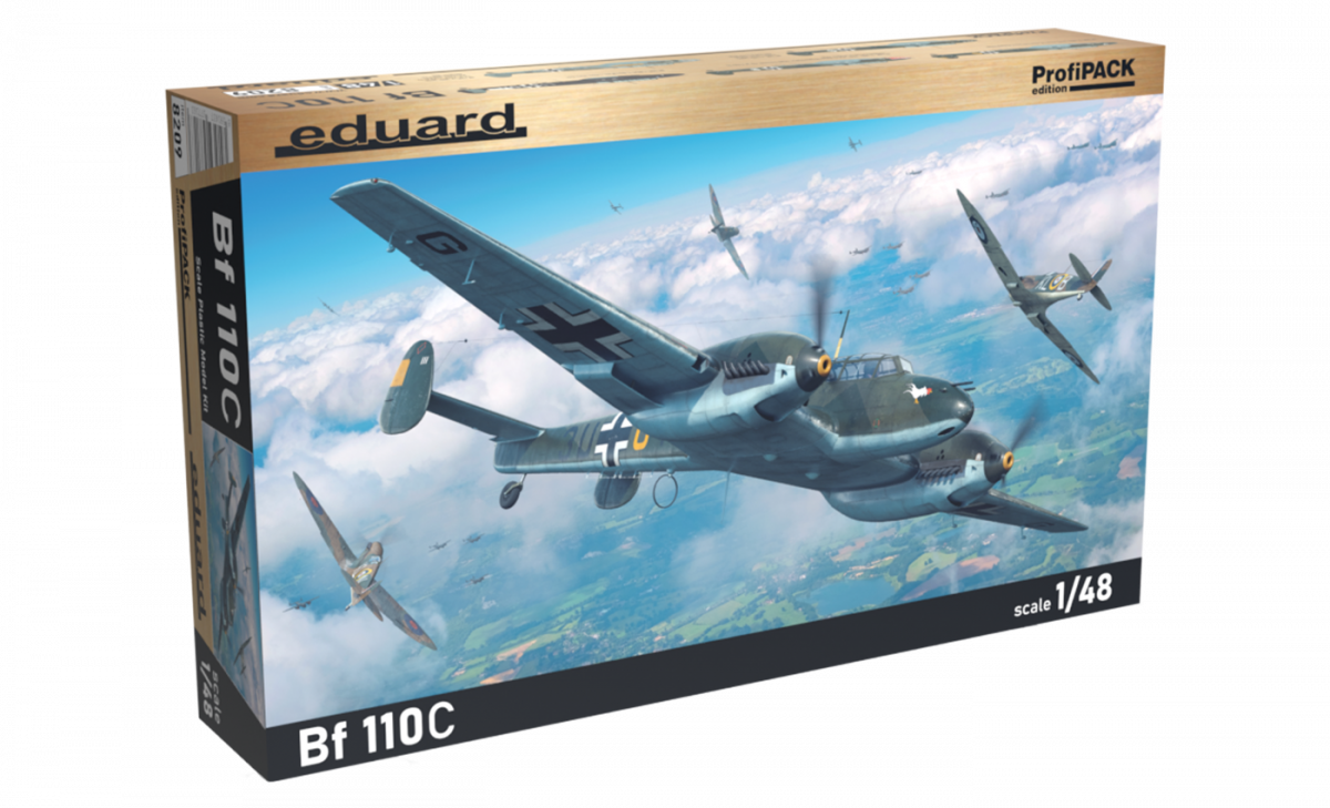 Eduard 8209 Bf 110C 1/48 – zdjęcie 2