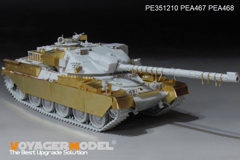 Voyager Model PEA467 British Chieftain MBT Fenders w/Track Cover (For MENG TS-051) 1/35 – Bild 3